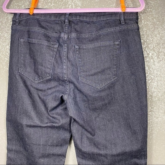 Elie Tahari Womens Azella Embellished Embroidered Skinny Jeans black beaded - Picture 12 of 12